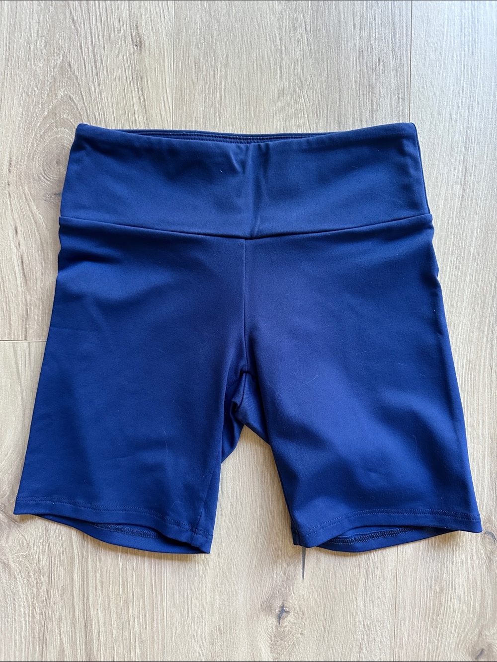Girls' Navy Performance Bike Shorts